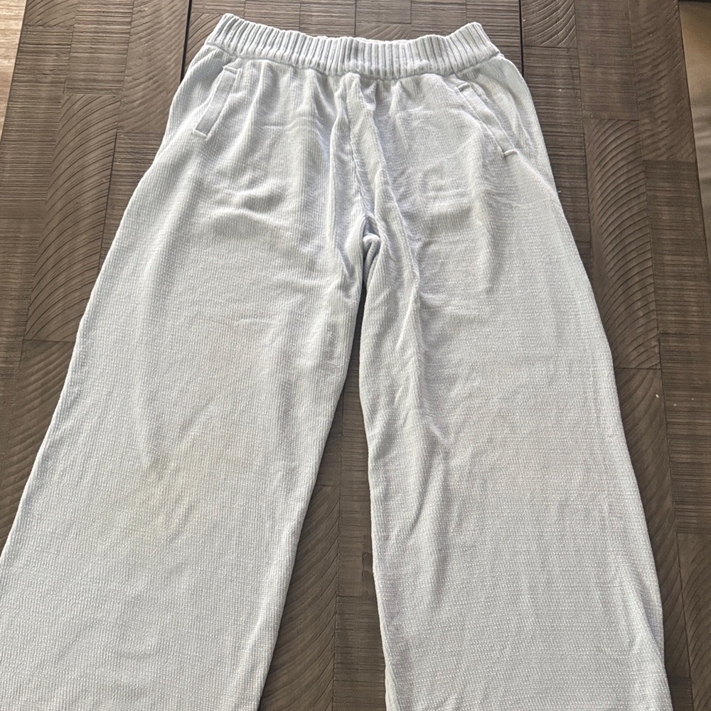 Aerie Light Blue Soft Wide Leg Pants